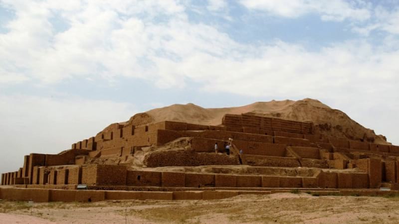 choghazanbil temple from ancient iran unesco site near susa